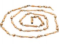 Edwardian 9ct Gold Ornate Chain