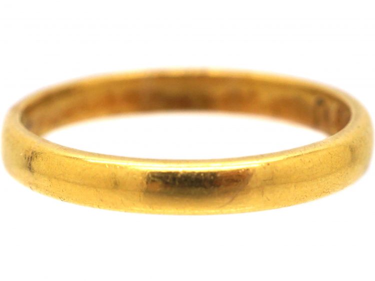 22ct Gold Wedding Ring Assayed in 1935