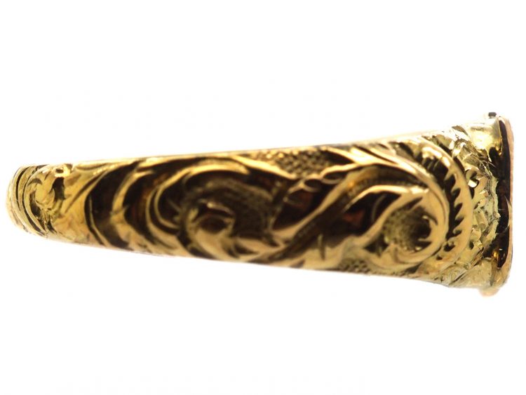 Georgian 15ct Gold Signet Ring