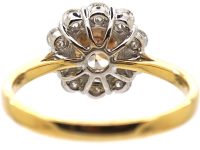 18ct Gold Fancy Brown Diamond Cluster Ring