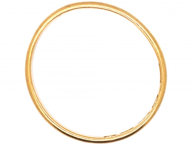 18ct Gold Wedding Ring Assayed in 1910
