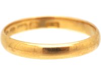 18ct Gold Wedding Ring Assayed in 1910