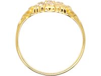 Early Victorian 18ct Gold Diamond Cluster Ring