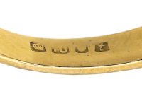 18ct Yellow & White Gold, Ruby & Diamond Half Eternity Ring by Cropp & Farr