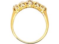 Victorian 18ct Gold Five Stone Diamond Ring