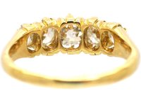 Victorian 18ct Gold Five Stone Diamond Ring