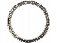 Early 20th Century Platinum Three Quarter Diamond Eternity Ring