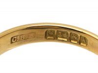 Early 20th Century 18ct Gold Signet Ring set with Lapis Lazuli