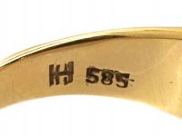 Vintage 14ct Gold Twist Ring by Hans Hansen