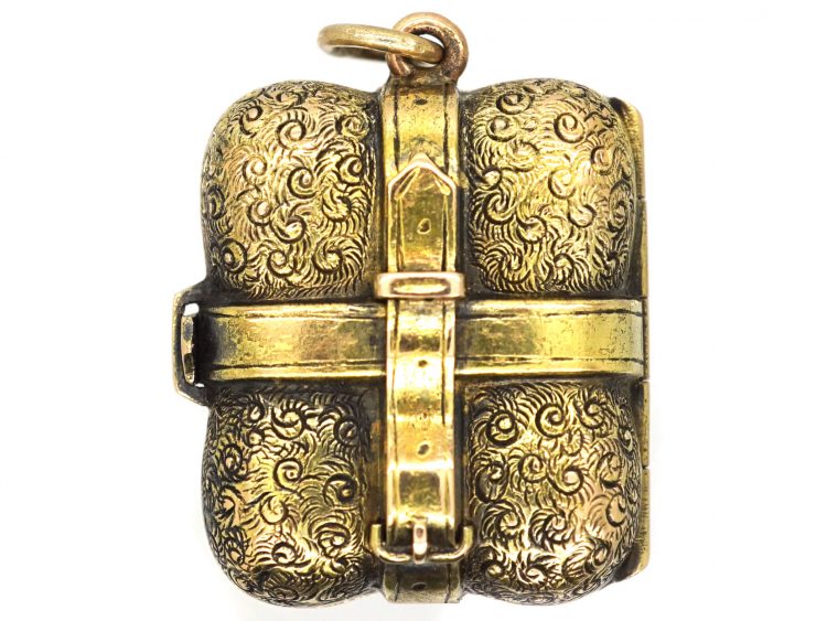 Victorian 15ct Gold Suitcase Locket