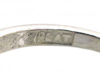 Early 20th Century Platinum, Diamond Solitaire Ring