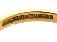 Vintage 14ct Gold Ring by Björn Weckström for Lapponia