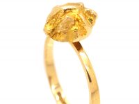 Vintage 14ct Gold Ring by Björn Weckström for Lapponia
