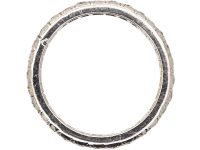 Early 20th Century French Platinum Eternity Ring set with Diamonds