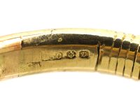 Vintage 18ct Gold Lover's Knot Ring set with a Diamond