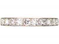 Early 20th Century Platinum & Diamond Eternity Ring Early 20th Century Platinum & Diamond Eternity Ring