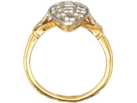 French Belle Epoque 18ct Gold Marquise Diamond Ring
