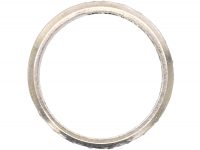 Art Deco Platinum Three Quarter Diamond Eternity Ring