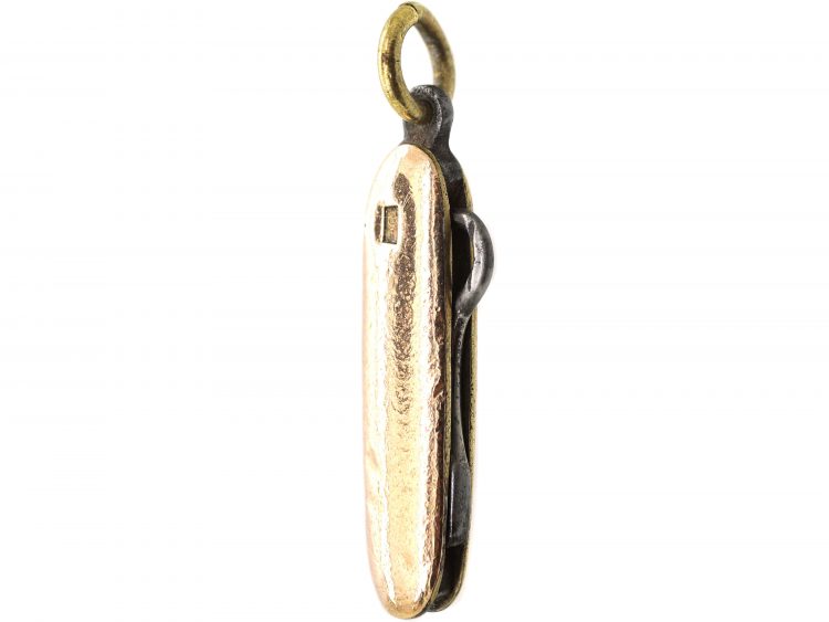 Victorian 9ct Gold Miniature Button Hook