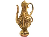Victorian 9ct Gold Cased Coffee Pot Charm