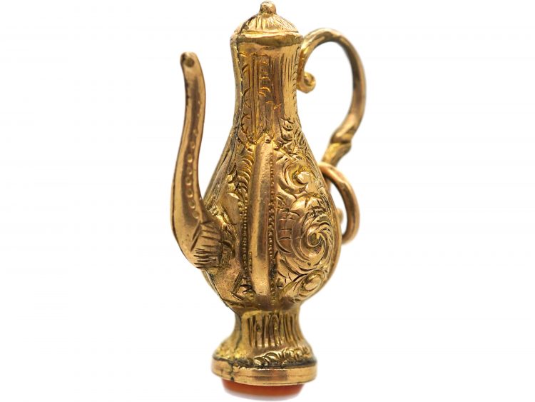 Victorian 9ct Gold Cased Coffee Pot Charm