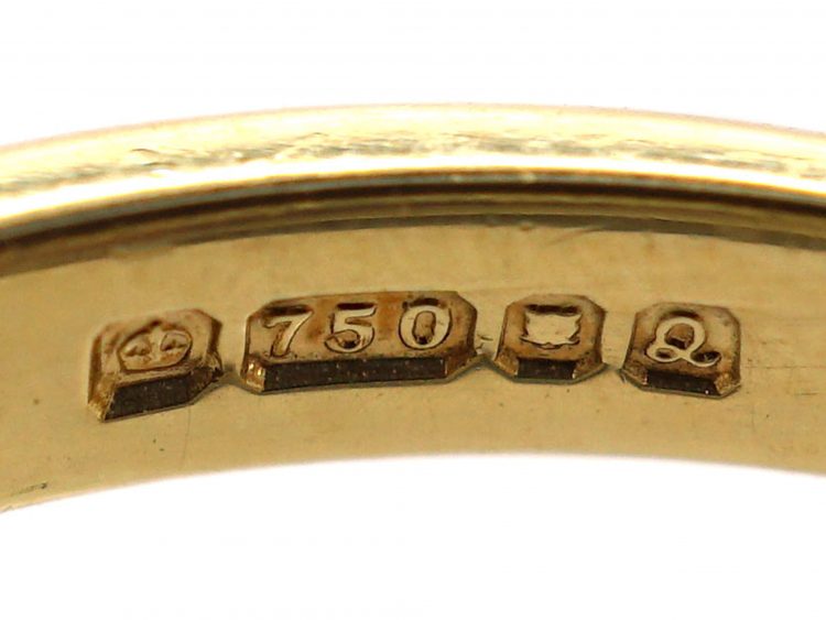 18ct Gold & Platinum Three Stone Diamond Ring