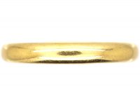 Mid 20th Century 18ct Gold Wedding Ring Mid 20th Century 18ct Gold Wedding Ring