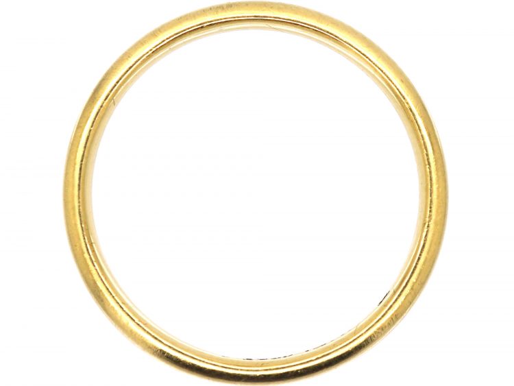 Mid 20th Century 18ct Gold Wedding Ring