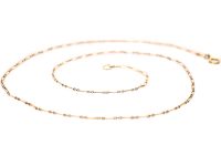 Edwardian 9ct Fine Ornate Chain