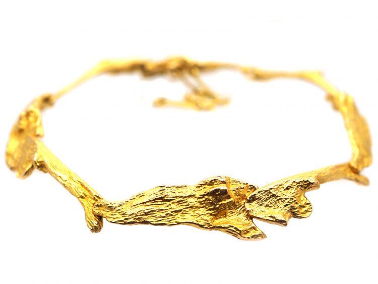 14ct Gold Bracelet by Björn Weckström for Lapponia