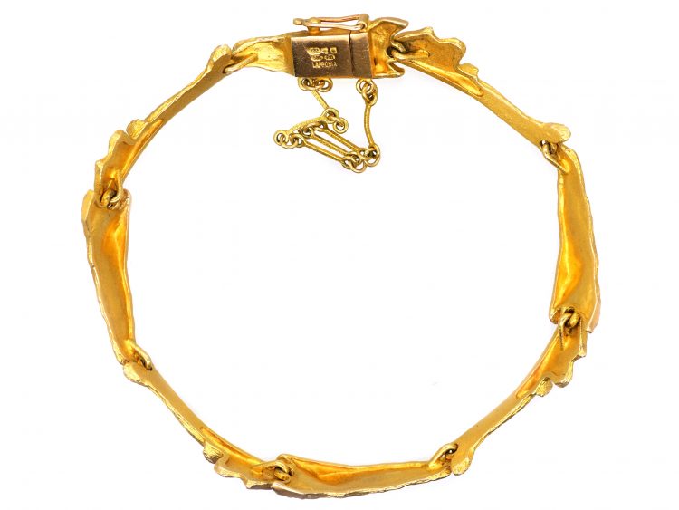 14ct Gold Bracelet by Björn Weckström for Lapponia