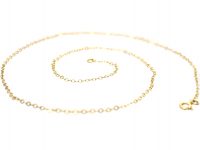 Fine 9ct Gold Trace Link Chain