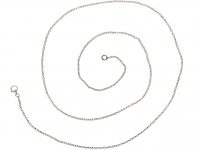 Early 20th Century Platinum Chain