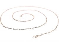 Early 20th Century Platinum Chain