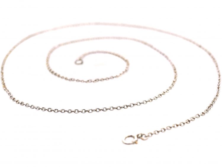 Early 20th Century Platinum Chain