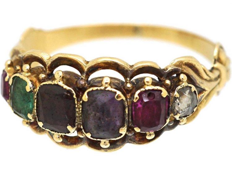 Regency 15ct Gold Regard Ring