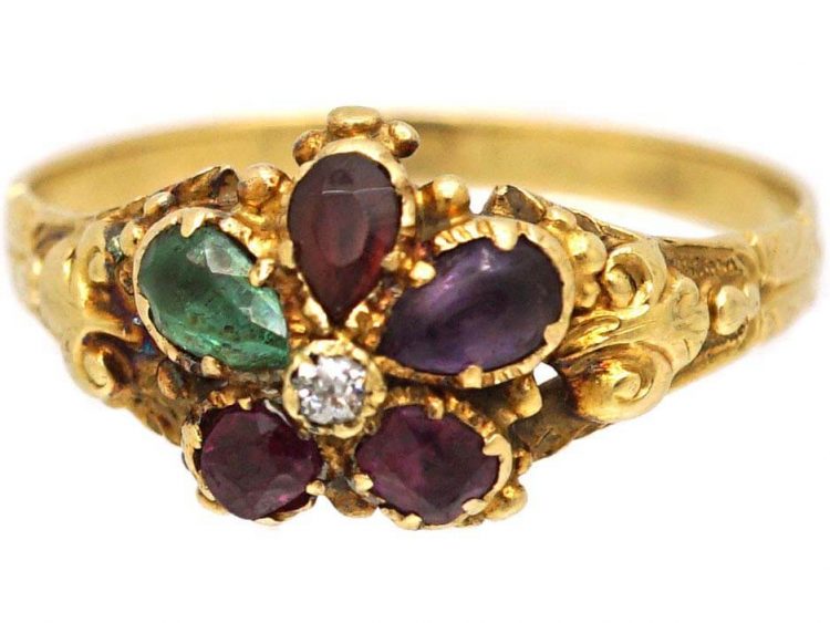 Regency 15ct Gold Regard Ring