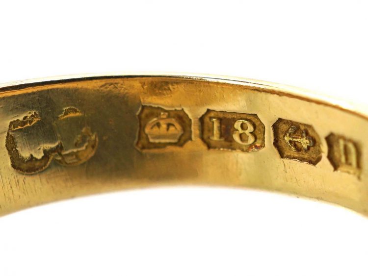 Edwardian 18ct Gold & Diamond Lover's Knot Ring