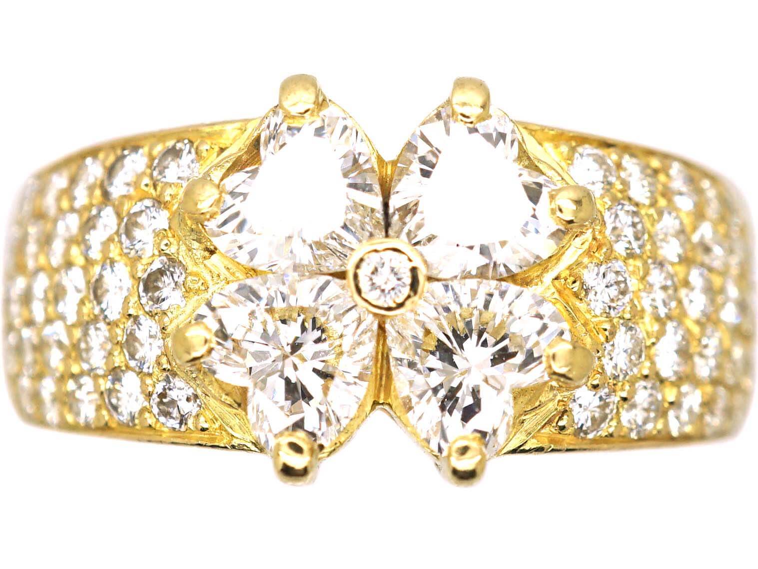 Vintage 18ct Gold Antoinette Ring by Van Cleef & Arpels