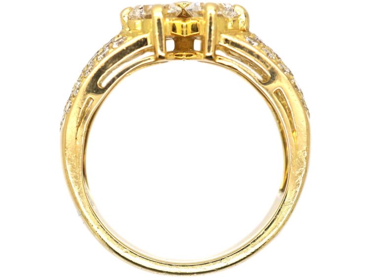 Vintage 18ct Gold Antoinette Ring by Van Cleef & Arpels