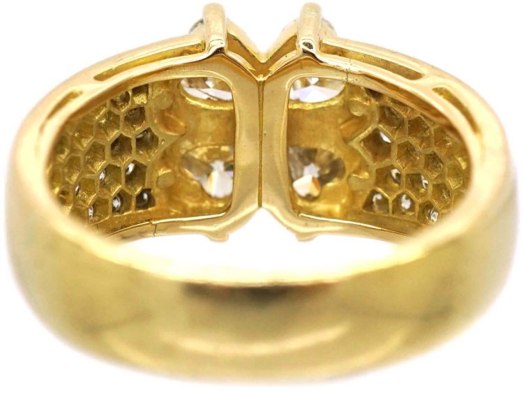 Vintage 18ct Gold Antoinette Ring by Van Cleef & Arpels