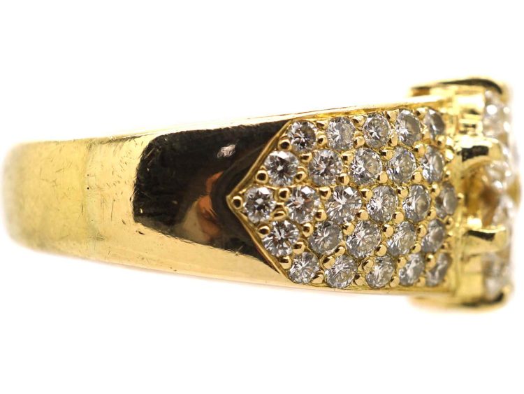 Vintage 18ct Gold Antoinette Ring by Van Cleef & Arpels