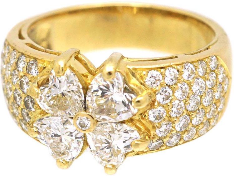 Vintage 18ct Gold Antoinette Ring by Van Cleef & Arpels