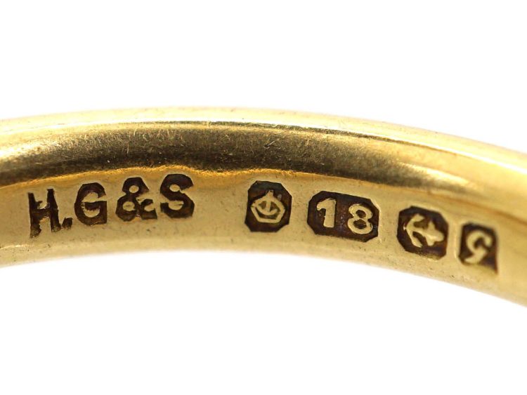 Mid 20th Century 18ct Gold Wedding Ring