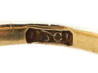 Edwardian 18ct Gold Burma Ruby & Diamond Cluster Ring