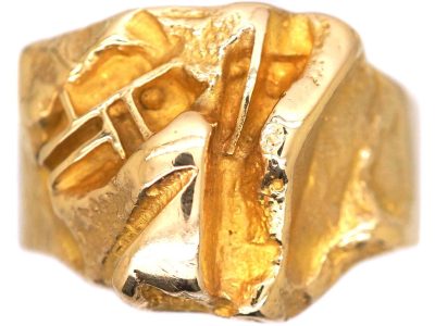 14ct Gold Ring by Björn Weckström for Lapponia