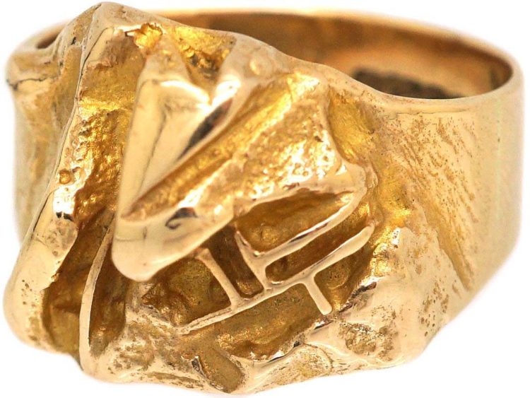 14ct Gold Ring by Björn Weckström for Lapponia