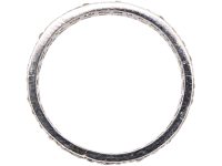 Edwardian Platinum Two Row Diamond Eternity Ring