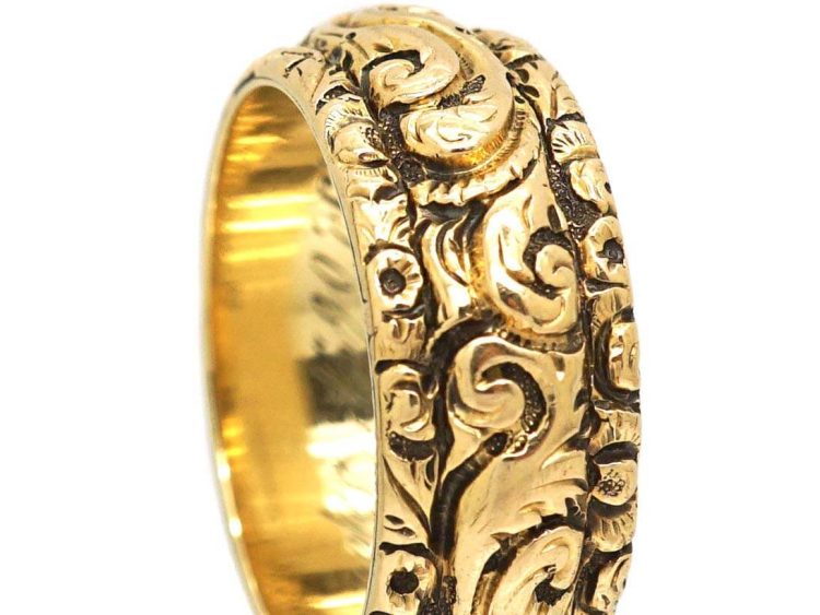 Georgian 18ct Gold Memorial Ring