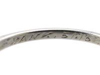 Early 20th Century 18ct White Gold & Platinum Five Stone Diamond Ring